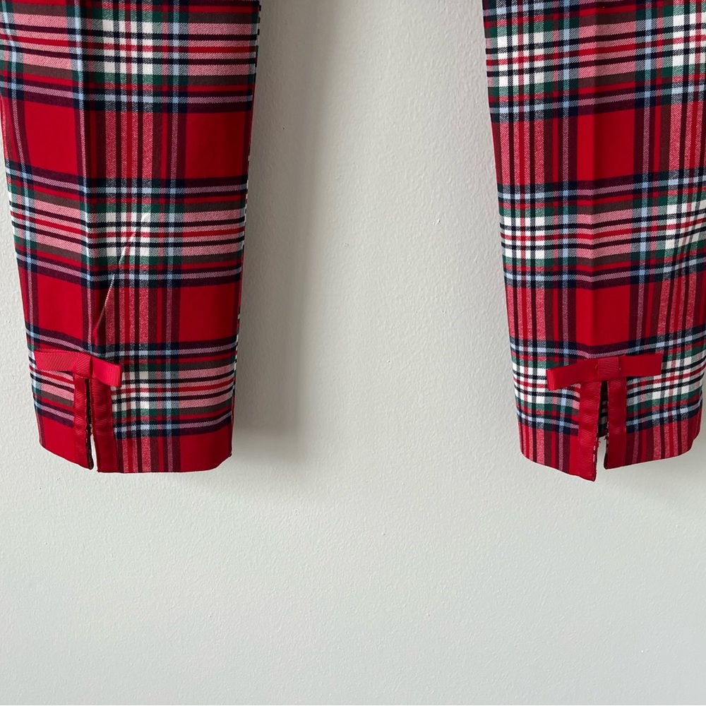 crown & ivy Tartan Plaid Skinny Pants - Picture 5 of 7